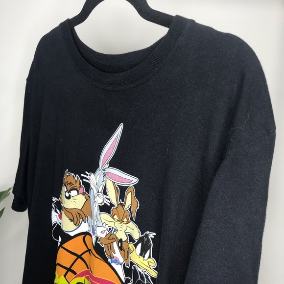 ❌SOLD❌ Vintage Space Jam Looney Tunes Shirt - Picture 4 of 6